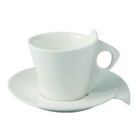 Coffret 6 tasses à café + soucoupes Libra - Visuel 0