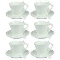 Coffret de 6 tasses à thé LIBRA - Visuel 0