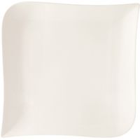 Assiette plate MELODY crème 25,5cm - Visuel 0