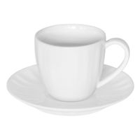 Tasse café 10 cl + soucoupe Emma - Visuel 0