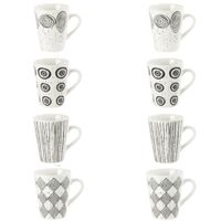 Coffret de 8 tasses à café Palawan 9cl - Visuel 0
