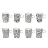 Coffret 8 tasses Calicot - Visuel 1