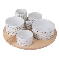 Plateau apéritif Manaos multicolore - Visuel 0