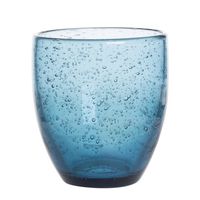 Verre ARTISAN BULLÉ bleu 35 cl - Visuel 0