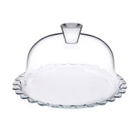 Plat à pâtisserie + cloche H 15 cm - Visuel 0
