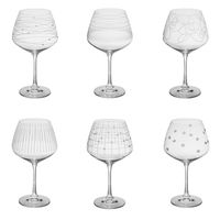 6 verres dégustation Graphik 58cl - Visuel 0