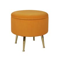 Pouf / Coffre Bibum orange PM - Visuel 0