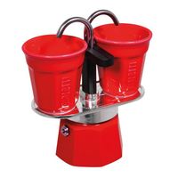 Set mini expresso 2 tasses rouge - Visuel 0