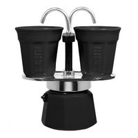 Set mini expresso 2 tasses noir - Visuel 1