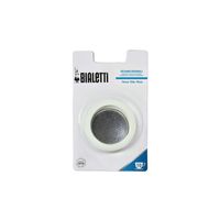 Set de 3 joints + filtre pour cafetière inox 10 Tasses - Visuel 0