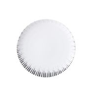Assiette plate GLEE noir - Visuel 0