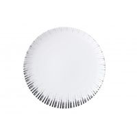 Assiette plate GLEE noir - Visuel 1
