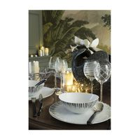 Assiette plate GLEE noir - Visuel 2