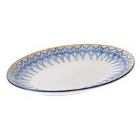 Plat ovale IKAT - Visuel 0