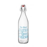 Bouteille WATER bleu azur - Visuel 1