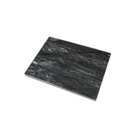 Plateau en marbre 30 x 20 cm noir - Visuel 3