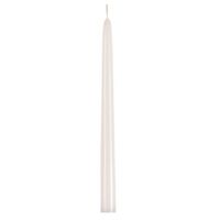 Bougie flambeau H. 29 cm blanc - Visuel 0