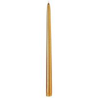 Bougie flambeau H. 29 cm or - Visuel 0