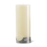 Bougie cylindrique H. 20 cm ivoire - Visuel 0
