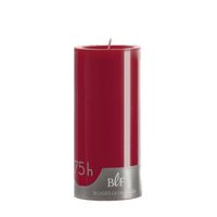 Bougie cylindrique H. 15 cm pomme d'amour - Visuel 0