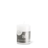 Bougie votive H. 4,8 cm blanc - Visuel 0