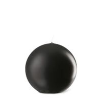 Bougie ronde D. 8 cm réglisse - Visuel 0