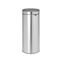 Poubelle Touch Bin New 30 L Inox Mat - Visuel 0