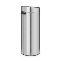 Poubelle Touch Bin New 30 L Inox Mat - Visuel 2