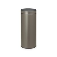 Poubelle Touch Bin New 30L Platinium - Visuel 0