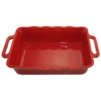 Plat à four rectangle cerise DÉLICES - Visuel 0