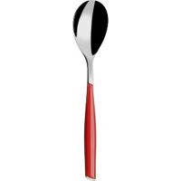 Cuillère à café GLAMOUR rouge - Visuel 0