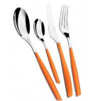 Fourchette de table GLAMOUR orange - Visuel 1