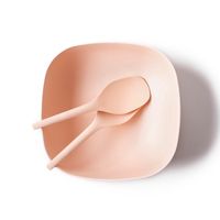 Saladier et Couverts à salade GUSTO blush - Visuel 0