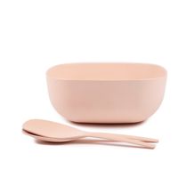 Saladier et Couverts à salade GUSTO blush - Visuel 1