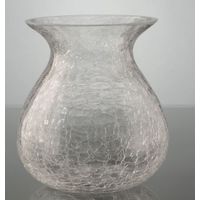 Vase craquelé H. 18 cm - Visuel 0
