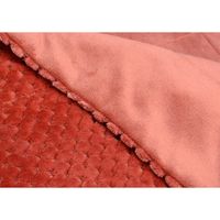 Plaid Damier marsala - Visuel 1