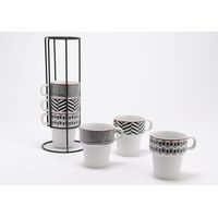 Tour 6 tasses à café 15CL GAME - Visuel 0