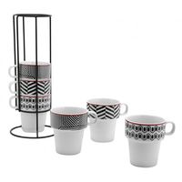 Tour 6 tasses à café 15CL GAME - Visuel 1