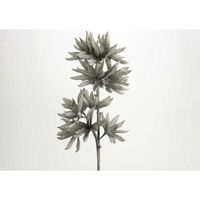 Fleur artificielle STOCKA grise - Visuel 1