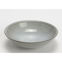 Assiette calotte BRUME grise - Visuel 1