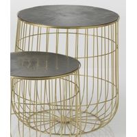 TABLE BASSE GRILLE H. 50 CM - Visuel 0