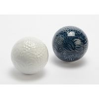 Boule de décoration Aqua Blanche - Visuel 1