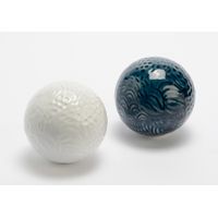 Boule de décoration Aqua Blanche - Visuel 2