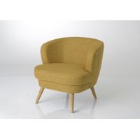 Fauteuil Dagmard moutarde - Visuel 0