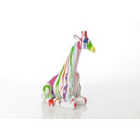 Girafe trash blanc - Visuel 0