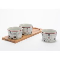 Coffret plat apéritif Mots croisés - Visuel 0