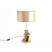 Lampe singe or - Visuel 0