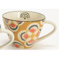 Tasse à thé Imany jaune 28 cl - Visuel 0