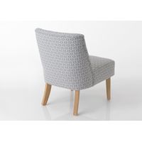 Fauteuil Daba gris - Visuel 1