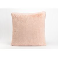 COUSSIN LUXE vieux rose 50X50CM - Visuel 0